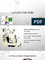 English Fun Zone - Good or Bad News Expressions