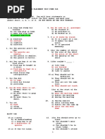 ALCPT Forms 1 to 100 Overview | PDF | Multiple Choice | Test (Assessment)