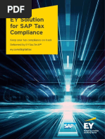 Ey Sap Tax Compliance Brochure