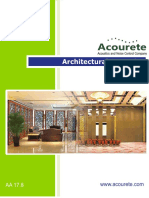 Acourete Arsitektural Acoustics Catalog - AA 17.8