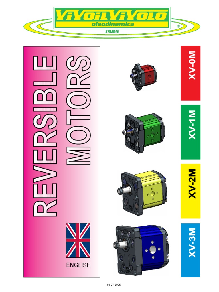 Vivoil Hydraulic Motor XM207 Parts and Specs | PDF