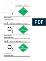 Label Gas Medis