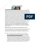 Seguridad y Salud en El Trabajo