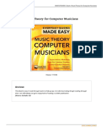 Music Theory For Computer Musicians Book