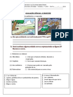 Avaliacao Ciencias 3 Ano 1 Bim