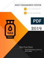 Gas Agency Management SYSTEM System: Major Project Report