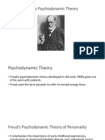 Sigmund Freud's Psychodynamic Theory