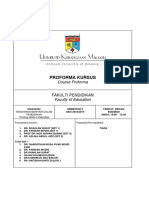 Proforma GGGA2232 Kemahiran Berfikir Dalam Pendidikan Sesi 2018 - 2019 Sem - 2