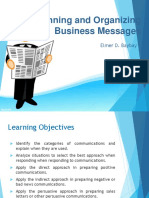 Chap 5. Planning and Organizing Business Messages