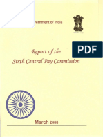 6th Pay Commission Report