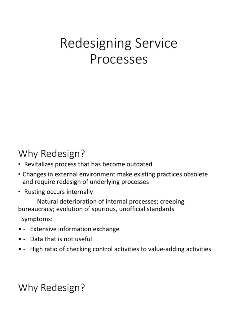 Redesigning Service Processes | PDF | Recruitment | Employment