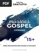 As 15+ musicas gospel cifradas para iniciantes