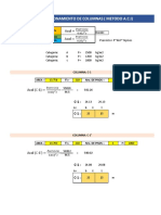 Predimensionamiento de Columnas - Vigas