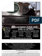 Clovis Horse Sales Summer 2019 Catalog