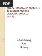 Ethical Issues and Problems in Business