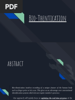 Bio Thentication