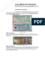 Billetes de Guatemala