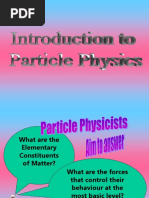 Introduction To Particle Physics