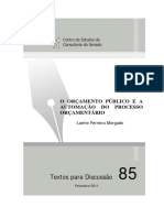 Automatização do Processo Orçamentário Brasileiro