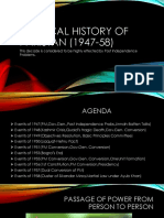 Political History of Pakistan (1947-58)