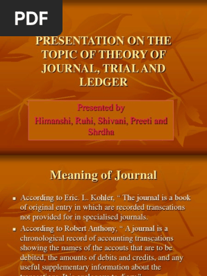 Journal