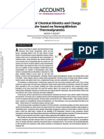 Theory of Chemical Kinetics and Charge Transfer Based On Nonequilibrium Thermodynamics