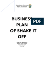 Business Plan of Shake It OFF: Saint Mary's University