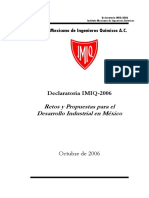 Propuesta de Desarrollo Industrial de México