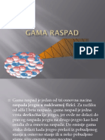 Gama Raspad