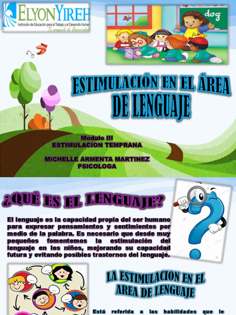 Estimulación del Lenguaje en Niños 3-4 Años | PDF | Comunicación ...