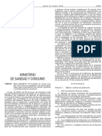 Ministerio de Sanidad Y Consumo: BOE Núm. 254 Jueves 23 Octubre 2003 37893