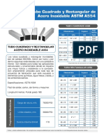 Catalogo de Tubo Inox