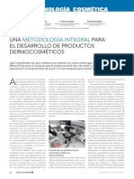Una Metodologia Integral para El Desarrollo de Productos Dermocosmeticos