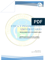 Etica y Pensamiento UNIVERSITARIO