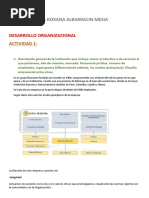 DESARROLLO ORGANIZACIONAL tarea