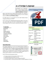 Test of Chinese As A Foreign Language PDF