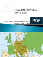 263-Prezentare Primul Război Mondial Cls. Vii