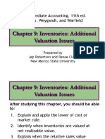 Chapter 9: Inventories: Additional Valuation Issues: Intermediate Accounting, 11th Ed. Kieso, Weygandt, and Warfield