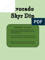 avocado skyr dip sign