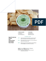 savory recipe - avocado skyr dip