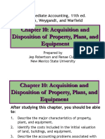 Chapter 10: Acquisition and Disposition of Property, Plant, and Equipment