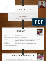 Portofolio Seni: Nama Peserta:Astrid Himas Tridanty NISN: 0009839467 Asal Sekolah: Sma Negeri 1 Cipeundeuy