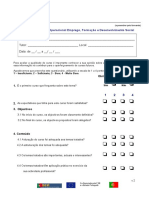 Formulario de Avaliação Da Acção