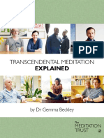 Trancendental Meditation Explained Ebook