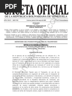 Gaceta Oficial Extraordinaria 6457