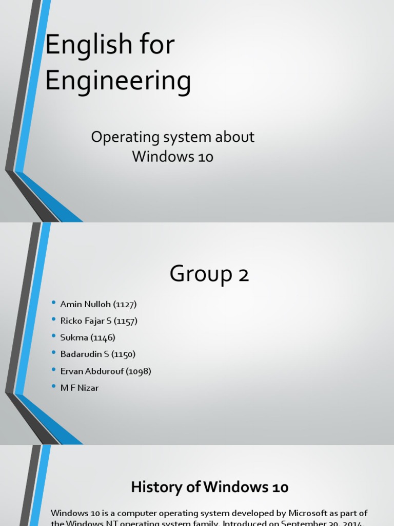 Operating System About Win 10 | PDF | Windows 10 | Microsoft Windows