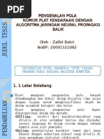 Download PENGENALAN POLA by Zaiful Bahri SN41139377 doc pdf