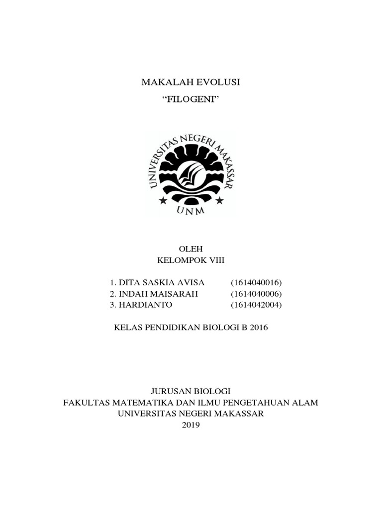 Filogeni dalam Evolusi Organisme | PDF | Ilmu Sosial