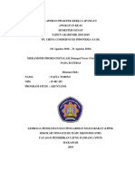 Laporan Praktek Kerja Lapangan PT Ccsi Surabaya