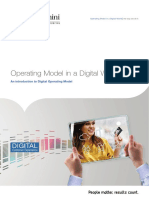 Operating Model in A Digital World